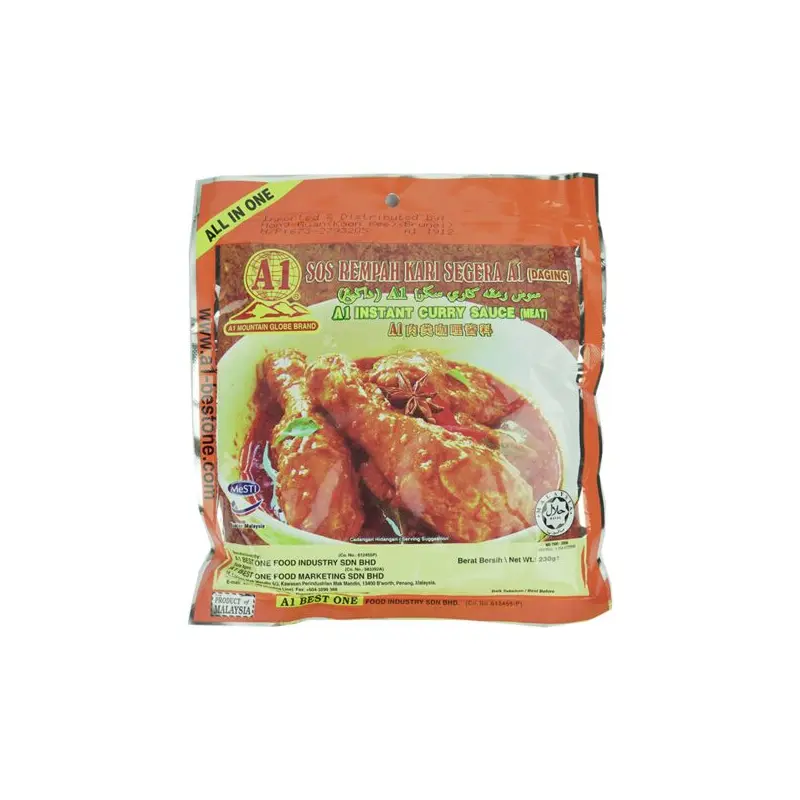 A1 Sos Rempah Kari Segera A1 (Daging) A1 Instant Curry Sauce (Meat) 230g