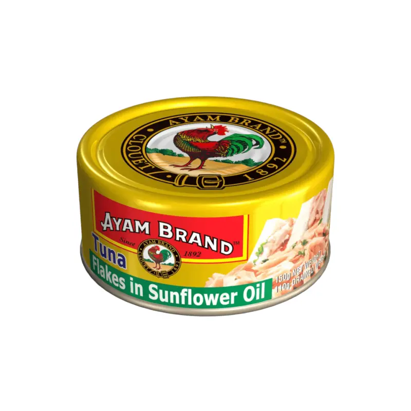 Ayam Brand Tuna Flakes in Sunflower Oil 150g