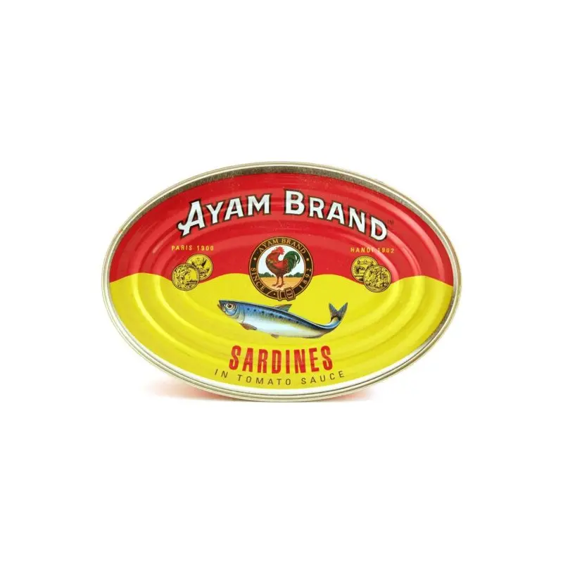 Ayam Brands Sardines in Tomato Sauce 425g (Oval)