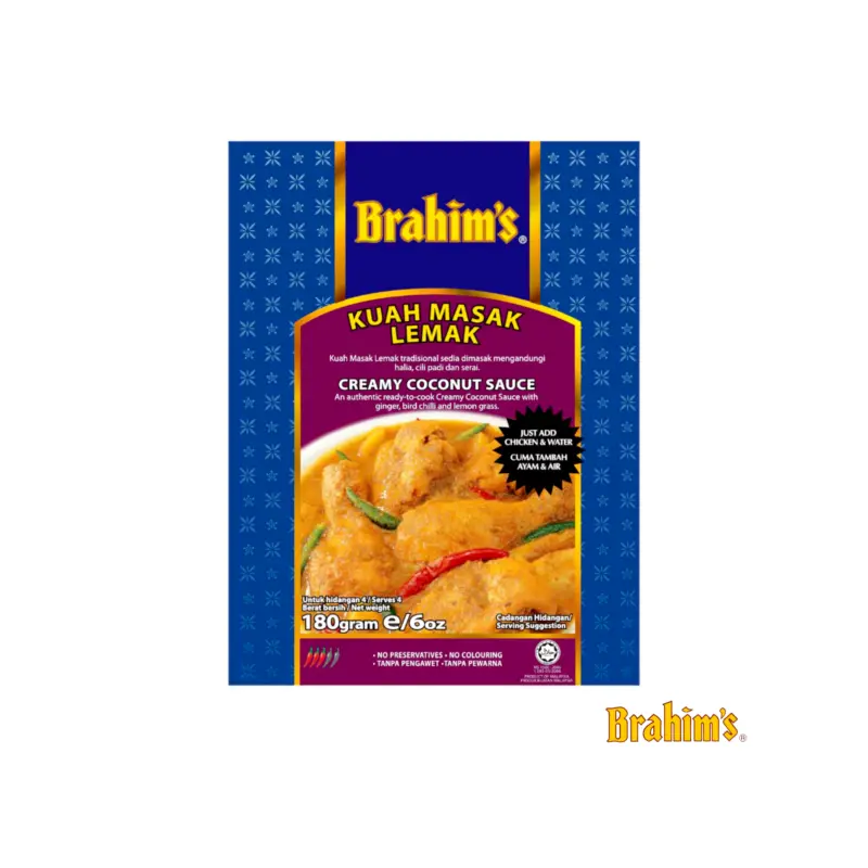 Brahims Creamy Coconut Sauce -180g
