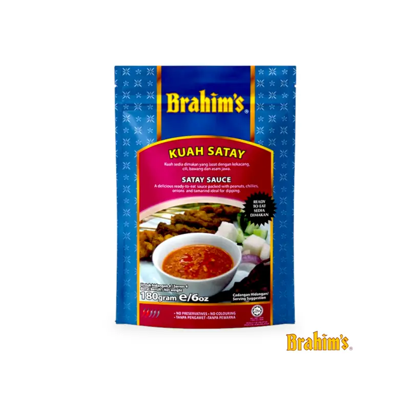 Brahims Satay Sauce -150g