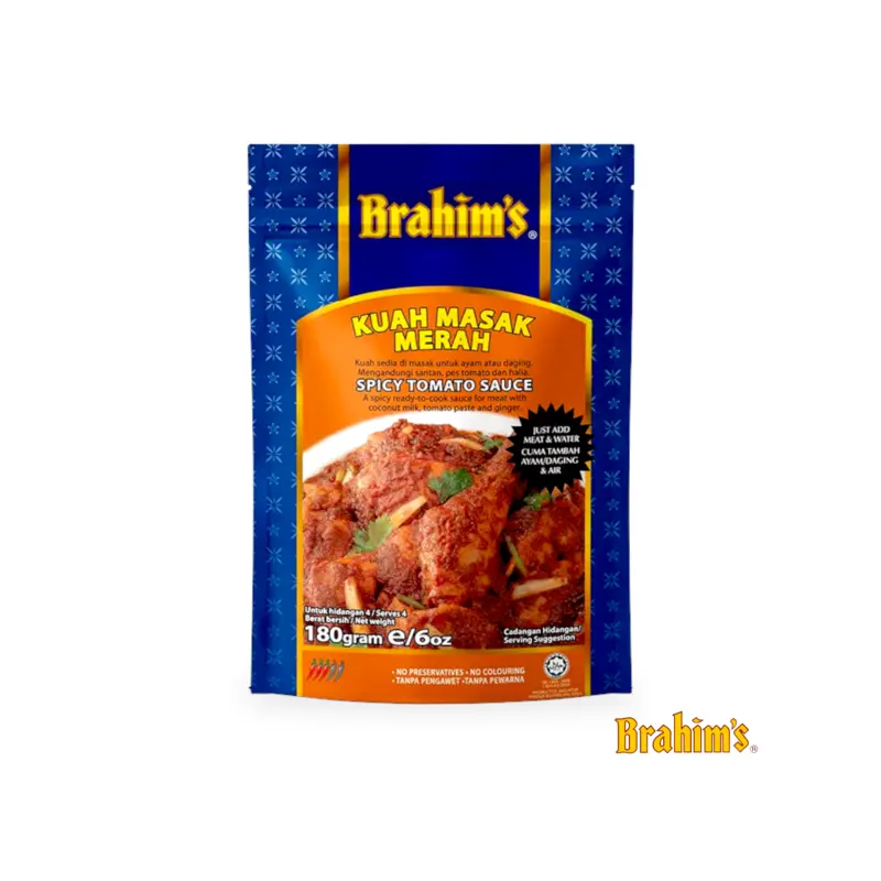 Brahims Spicy Tomato Sauce 180g