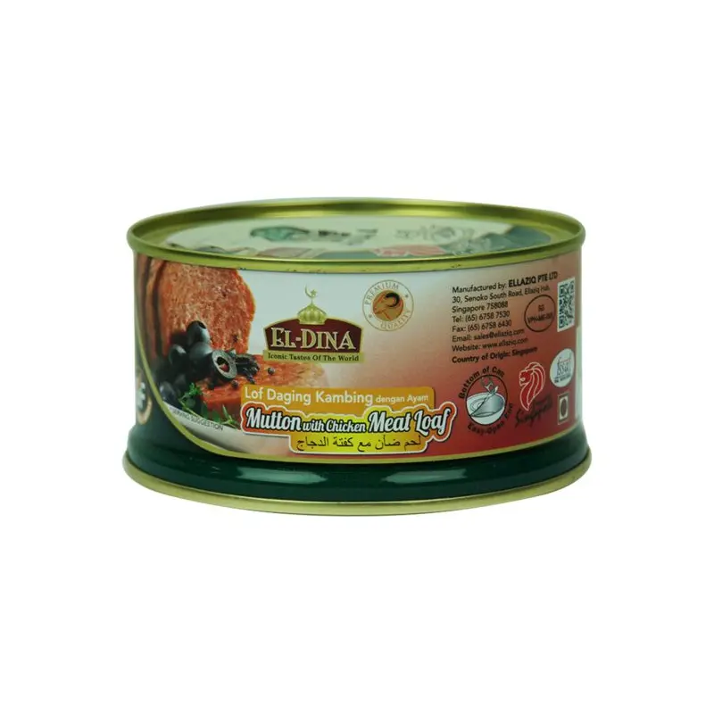 El-dina Mutton With Chicken Meat Loaf 340g