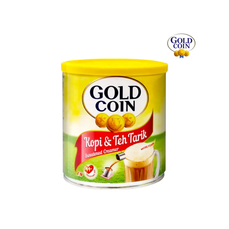 F&N Gold Coin Kopi & Teh Tarik Sweetened Creamer 1kg