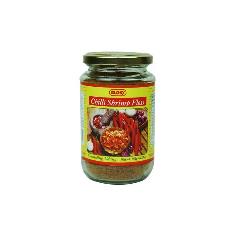 Glory Chilli Shrimp Floss Serunding Udang 180g