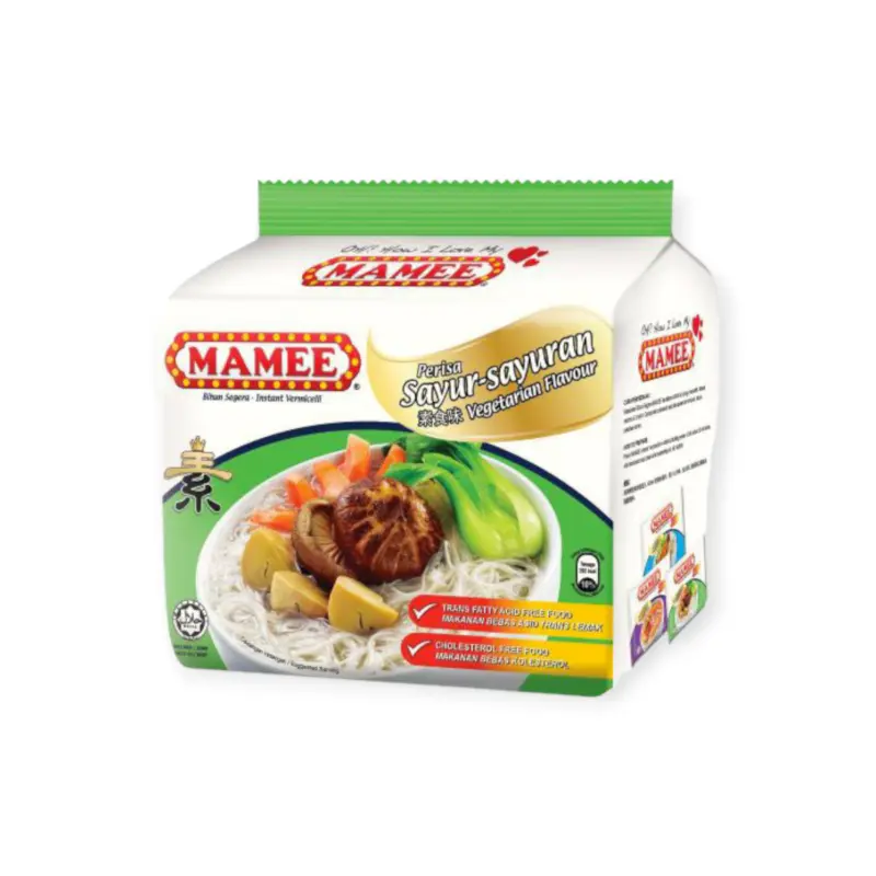Mamee Perisa Sayur-Sayuran Vegetarian Flavour 5x58g