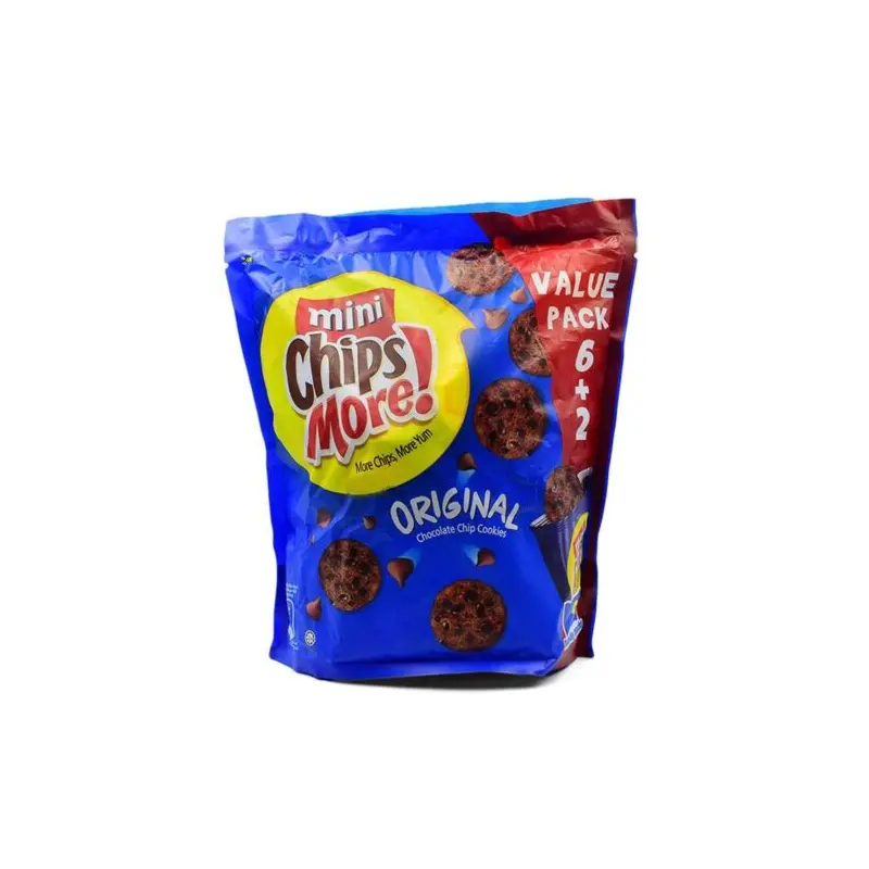 Mini Chips more Original Chocolate Chips Cookies 8x28g