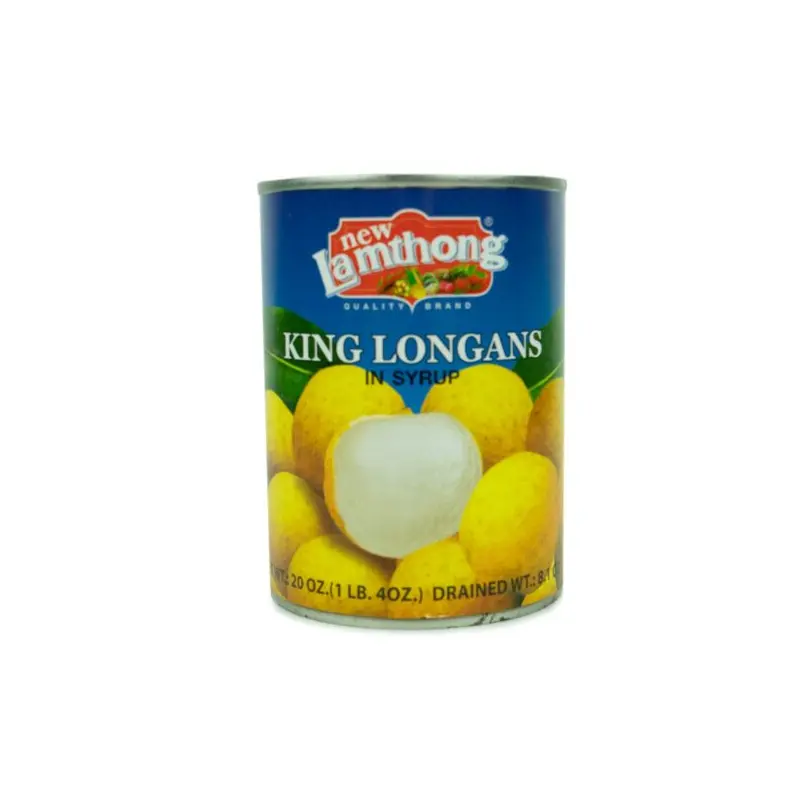 New Lamthong King Longans in Syrup 20oz