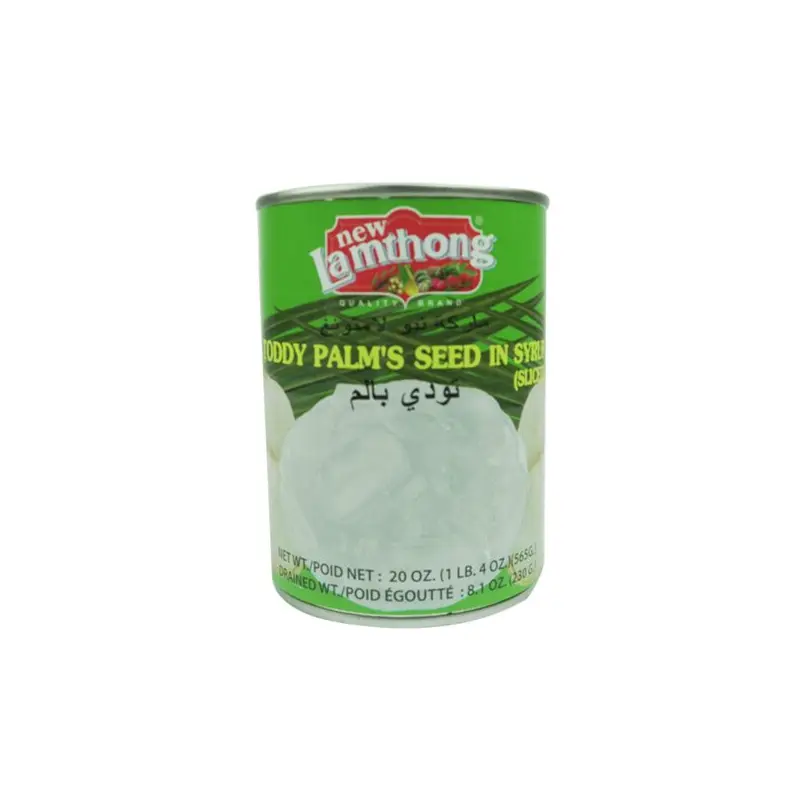 New Lamthong Toddy Palms Seed In Syrup (Sliced) 565g