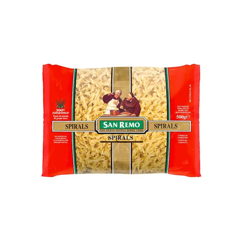 San Remo Pasta Spirals 500g