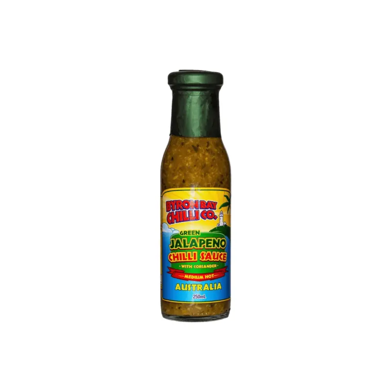 Green Jalapeno Chilli Sauce  with Coriander  ( Medium )  250ml