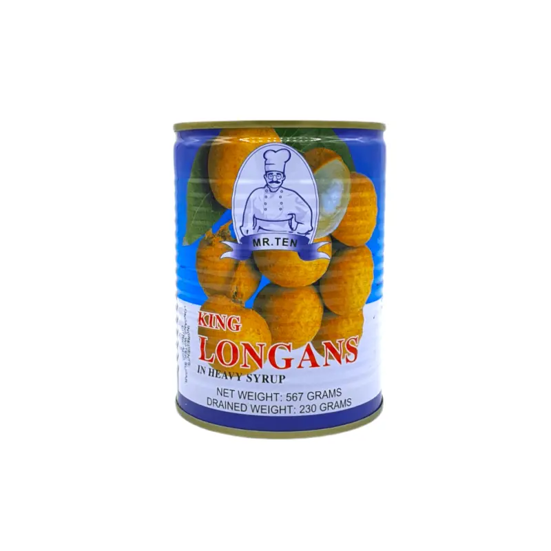 Mr TEN King Logans In heavy syrup 567g
