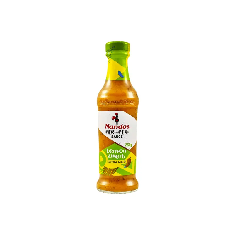 Nandos Peri-Peri Sauce Lemon & Herbs Extra Mild 250g