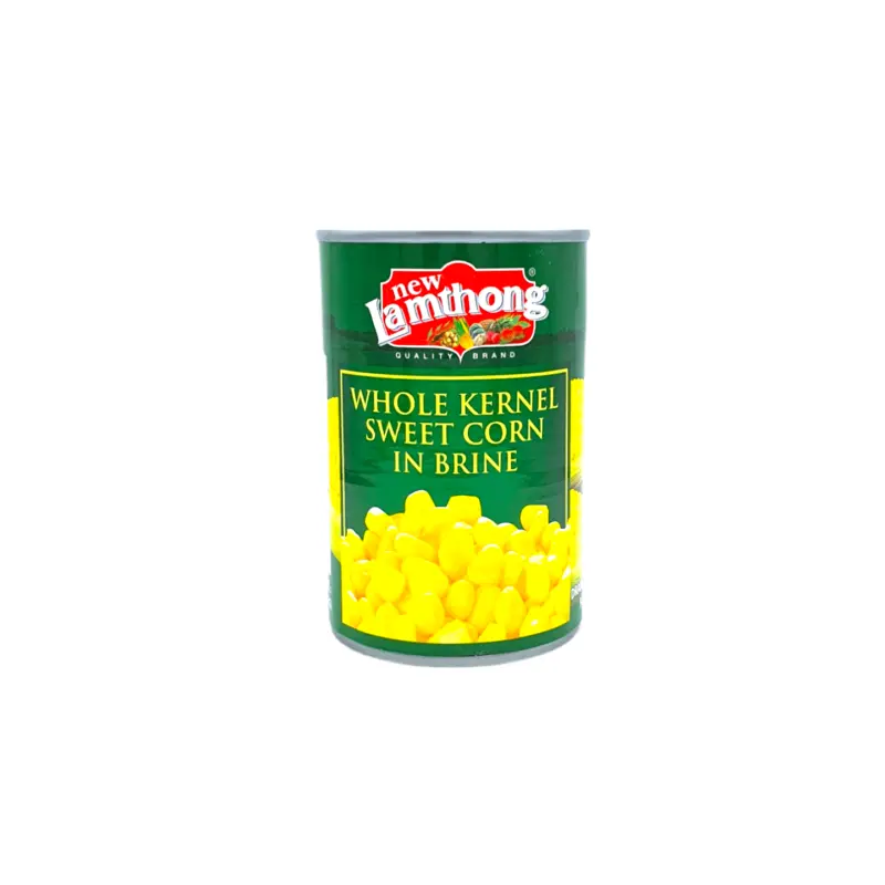 New Lamthong Whole Kernel Sweet Corn in Brine 425g