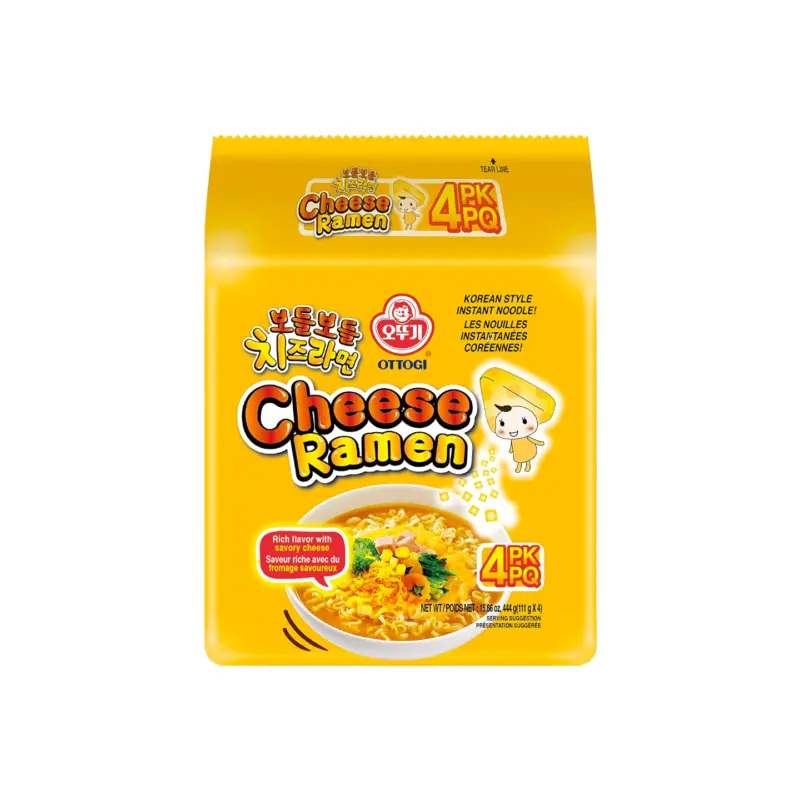 Ottogi Cheese Ramen 4 X 111g