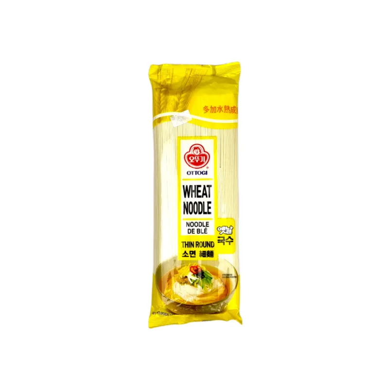 Ottogi Wheat Noodle Thin Round 500g