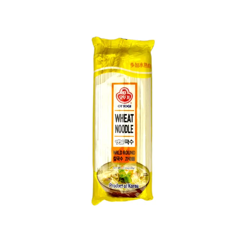 Ottogi Wheat Noodle Wild Round 500g