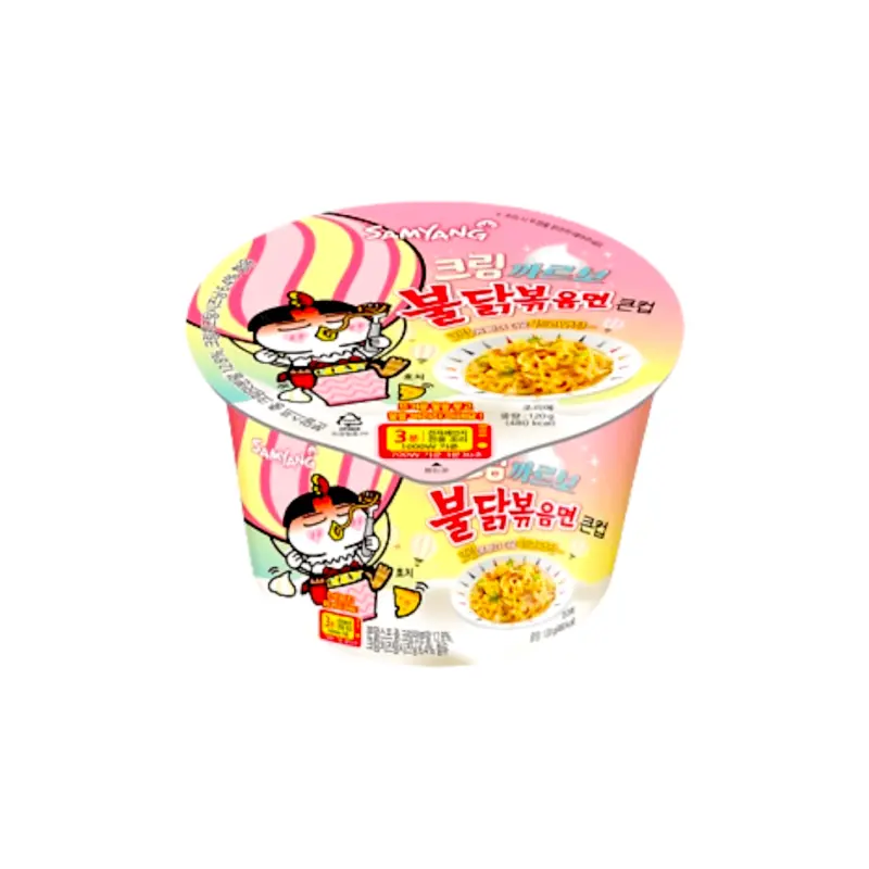 Samyang Buldak Cream Carbonara Hot Chicken Flavor Ramen 120g (Mee)