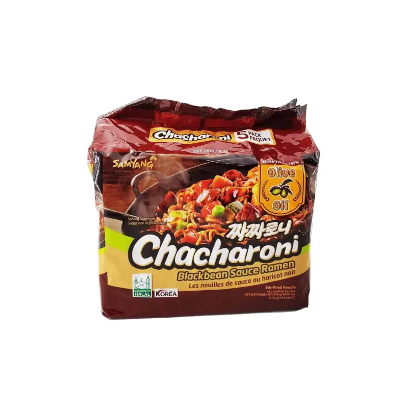 Samyang Chacharoni Black Bean Sauce Ramen Noodles 5x140gm