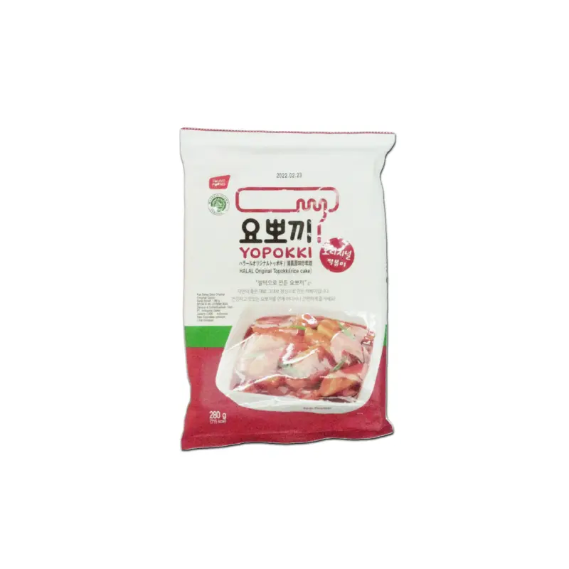 Yopokki Halal Original Topokki Rice Cake 280g