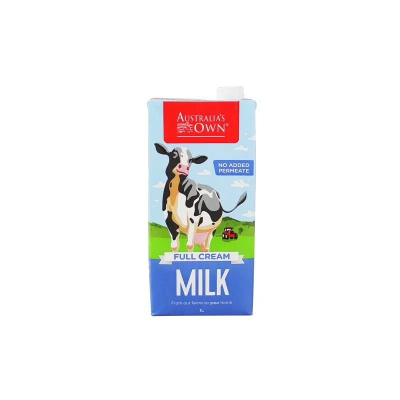 Australias Own Full Cream Milk 1Ltr