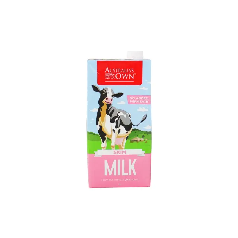 Australias Own skim Milk 1Ltr