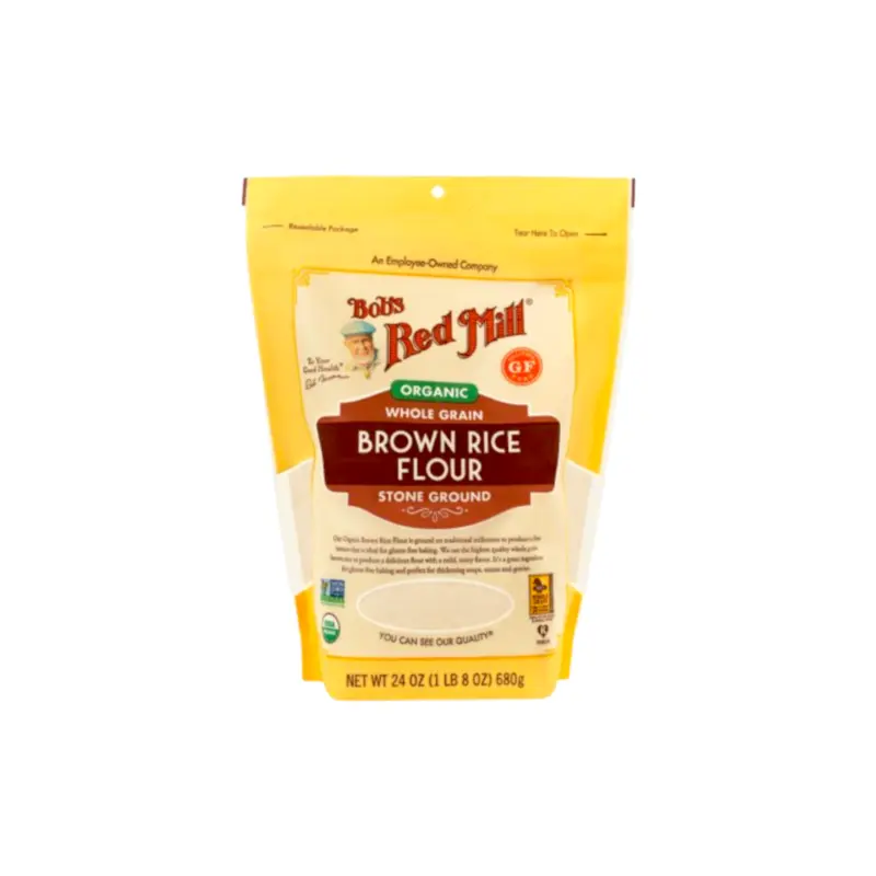 Bobs Red Mill Organic Whole Grain Brown Rice Flour 680g