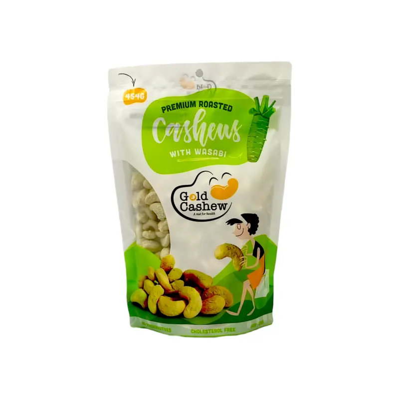 Gold Cashew Premium Roasted Cashews With Wasabi 454g