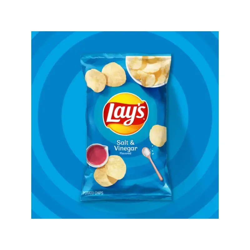 Lays Salt & Vinegar Potato Chips 170g