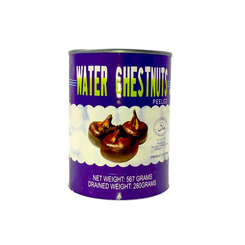 Lazat Water Chestnuts Peeled 567gm