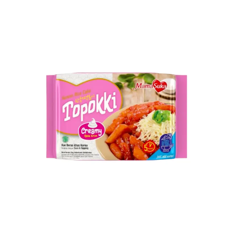 Mama Suka Korean Rice Cake Topokki Creamy 134gm