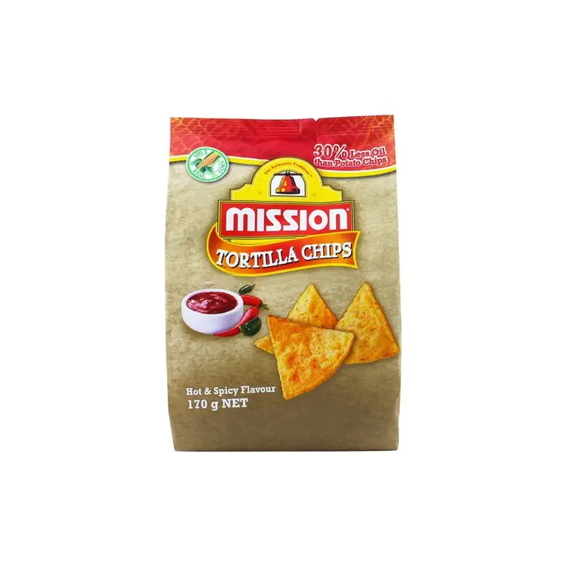 Mission Tortilla Chips BBQ Flavour 170gm