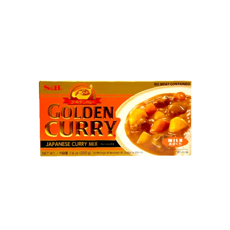 S&B Golden Curry Japanese Curry Mix Mild 220g