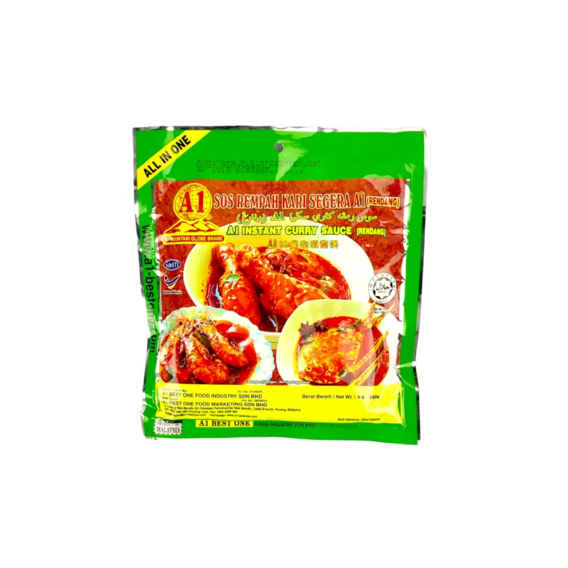 A1 Instant Curry Sauce Rendang 230g