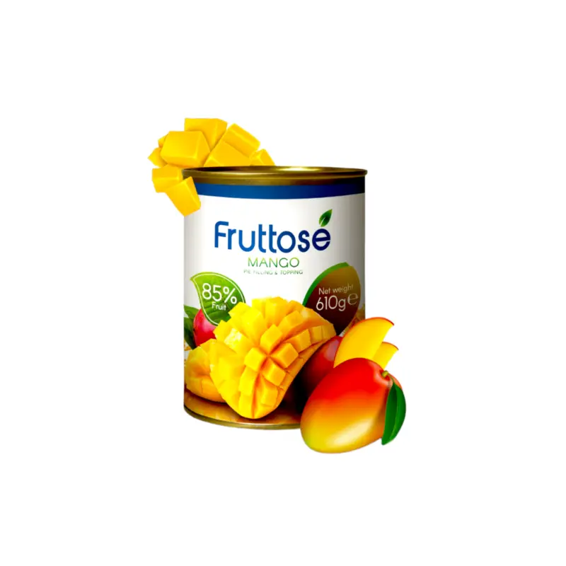 Fruttose Mango Pie Filling & Topping 610g