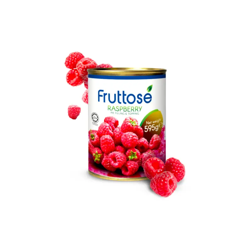 Fruttose Raspberry Pie Filling & Topping 595g