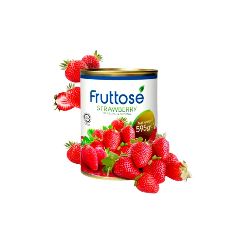 Fruttose Strawberry Pie Filling & Topping 595g