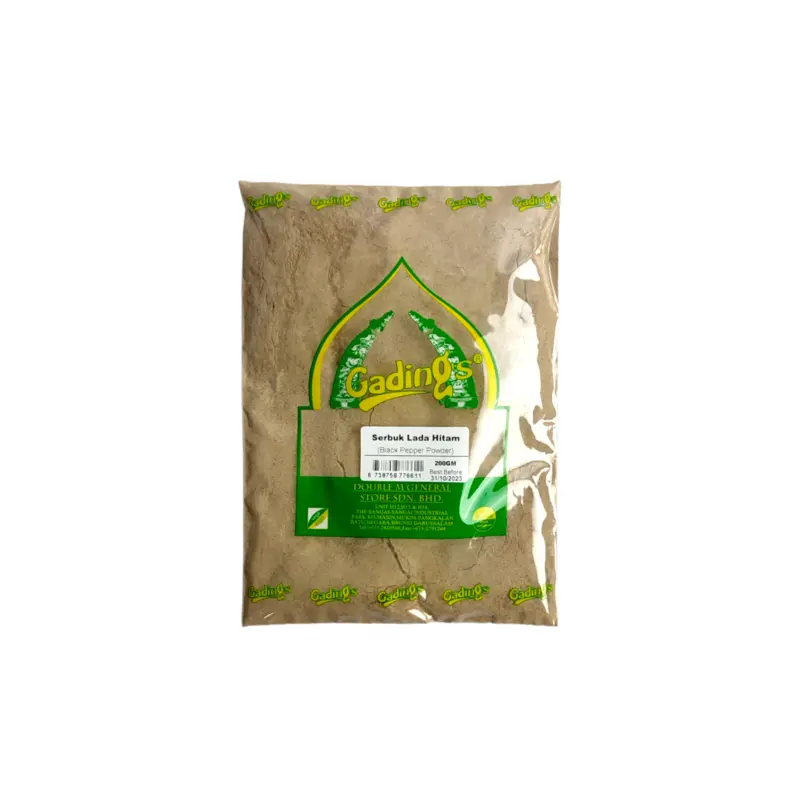 Gadings Serbuk Lada Hitam (Black Pepper Powder) 200g