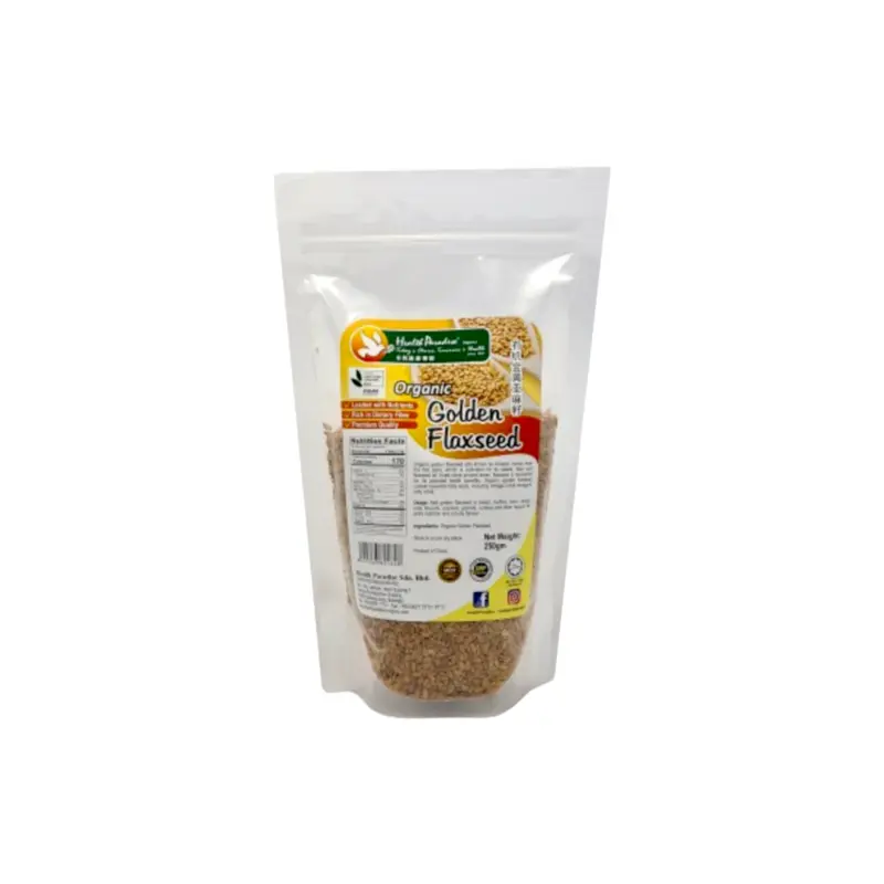 Health Paradise Organic Golden Flaxseed 250g