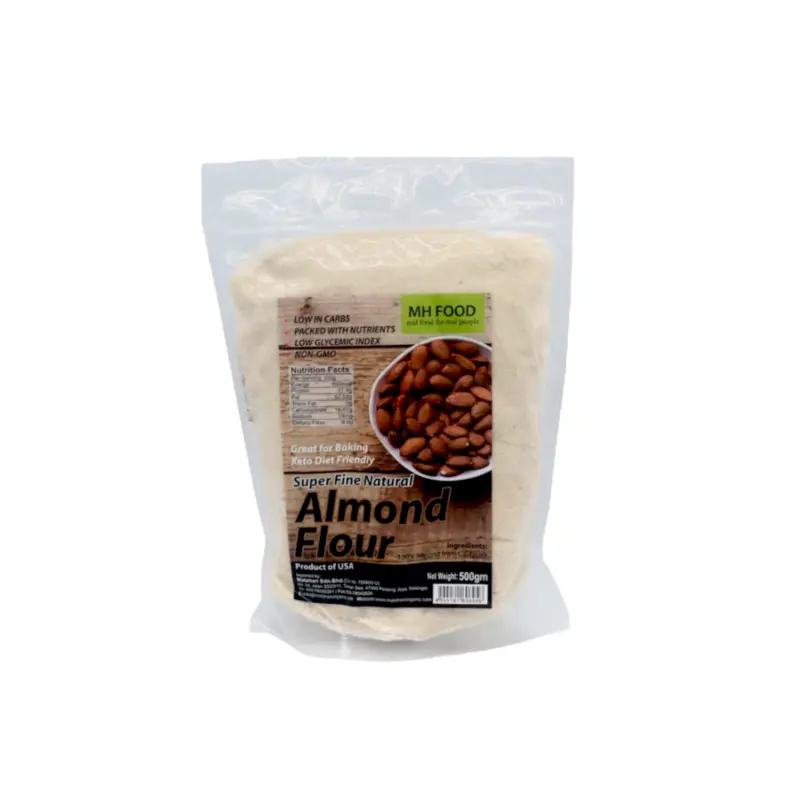 Mh Food Super Fine Natural Almond Flour Gluten Free 500g