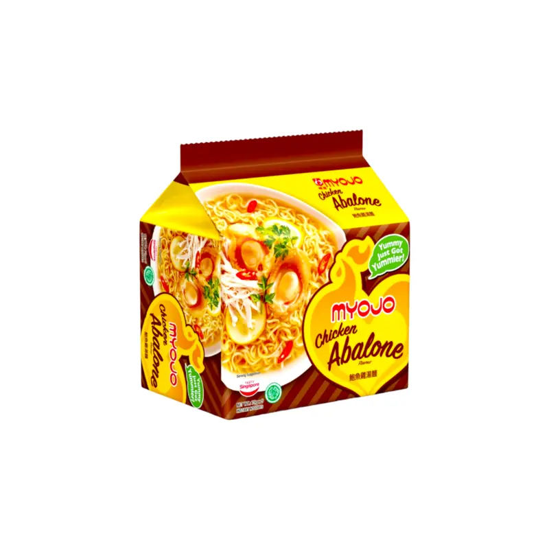 Myojo Chicken Abalone Flavor (Mee) 5Pcsx80g