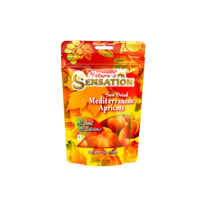 Natures Sensation Sun Dried Mediterranean Apricots 200g