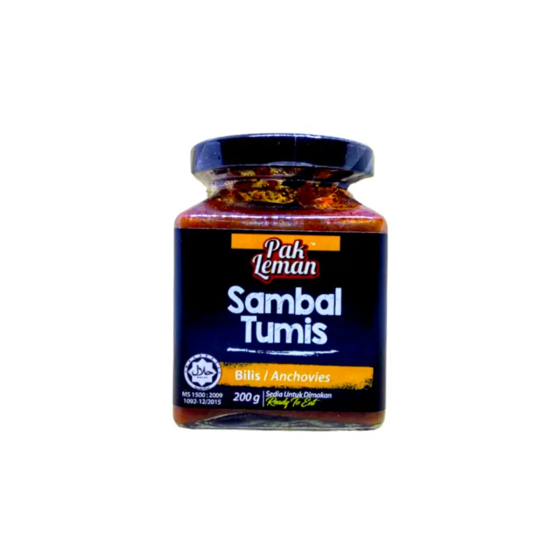 Pak Leman Sambal Tumis Bilis (Anchovies Sambal) 200g
