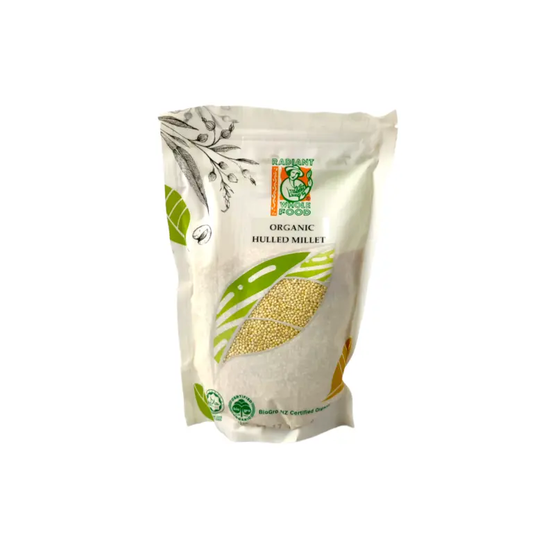 Radiant Whole Food Organic Hulled Millet 500g