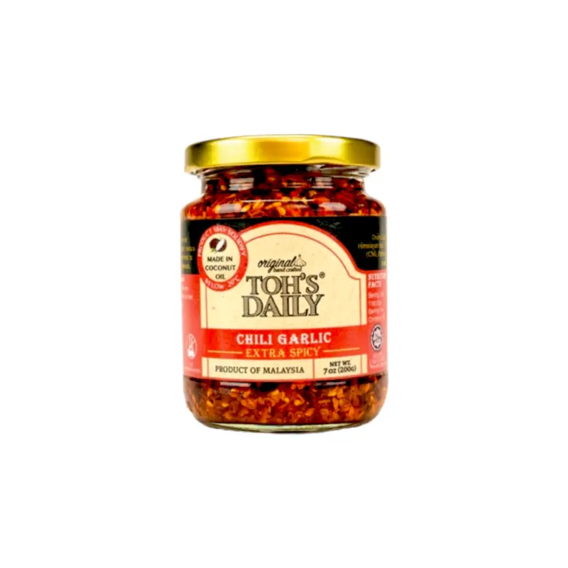Tohs Daily Chili Garlic Extra Spicy 200g