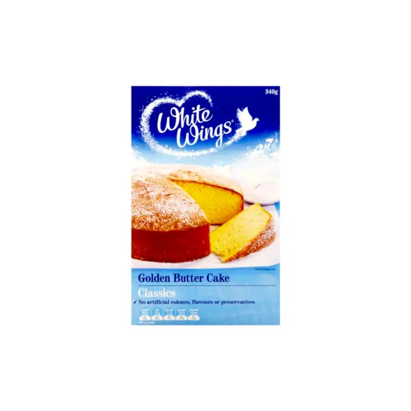 White Wings Classics Golden Butter Cake Mix 340g