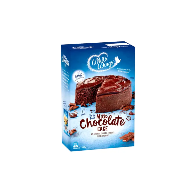 White Wings Milk Chocolate Cake 530g