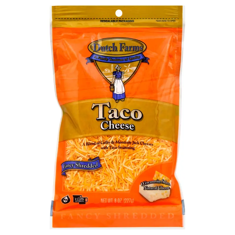 Dutch Farms Fancy Shredded Cheese 8 oz