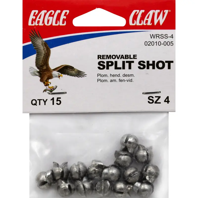 Eagle Claw EAGLE CLAW SPLIT-SHOT RMVBL 4 15 CT