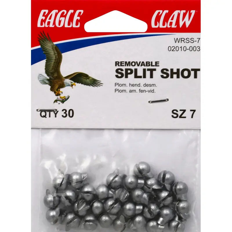 Eagle Claw EAGLE CLAW SPLIT-SHOT RMVBL 7 30 CT
